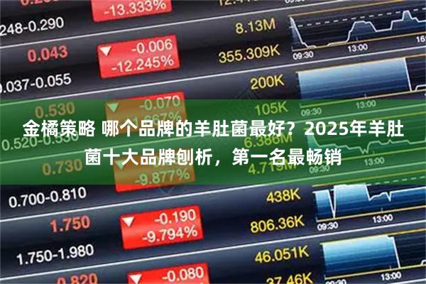 金橘策略 哪个品牌的羊肚菌最好？2025年羊肚菌十大品牌刨析，第一名最畅销
